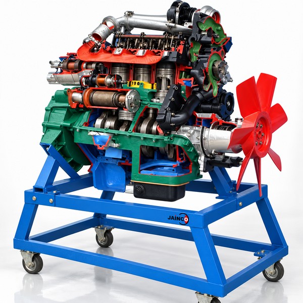 Sectioned Heavy Duty Diesel Engines